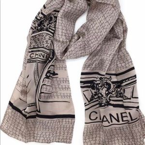 Chanel long scarf